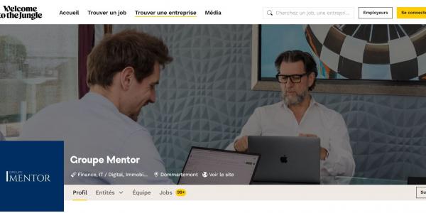mentor recrute welcome to the jungle