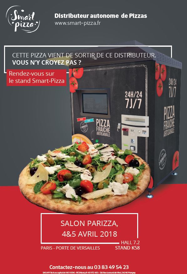 SmartPizza au salon Parizza 2018