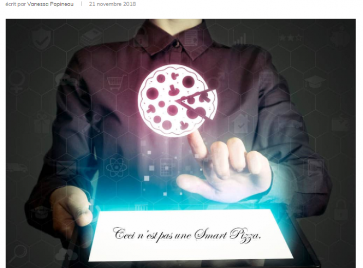 Smart Pizza - Opportunités technos